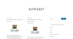 Desktop Screenshot of kowabit.de
